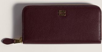 Miu Miu Large leather wallet