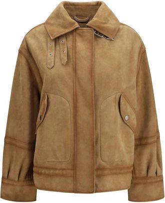 Ermanno Scervino Leather Womens Bomber
