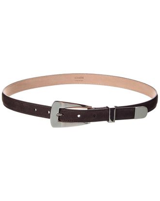 Khaite Khaite Lucca Small Suede Belt