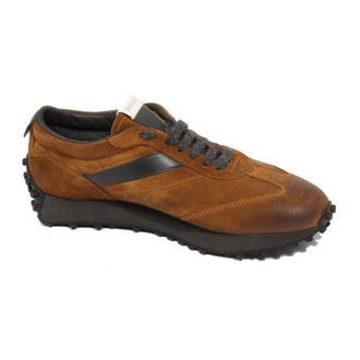 Doucal's Vintage Suede Schoen Arropt Model - Heren - Sneakers - Bruin - 45 EU - Leer - Schoenen
