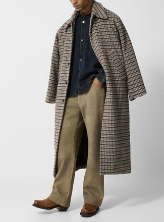 Won Hundred Mens Genoa faded suede pant Unisex