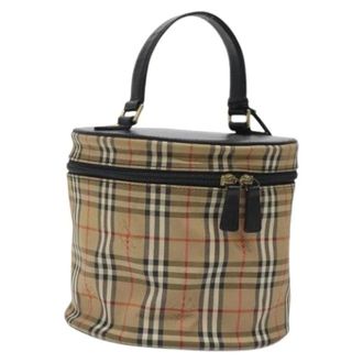Burberry Pre-owned Handbags, female, Beige, Size: ONE SIZE Pre-owned Hand Bag