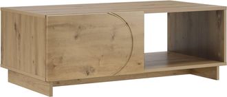 vidaXL Mesa De Centro Roble Artisan 95 X 50,5 X 35 Cm Vidaxl