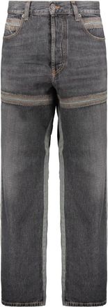 Diesel Jeans - Heren - Regular Fit Jeans - Grijs - W28 - Jeans