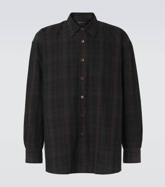 Our Legacy Borrowed checked shirt