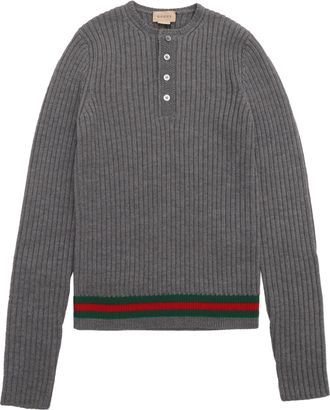 Gucci J L/S Girocollo Wo Rib St