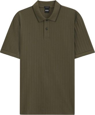 HUGO BOSS Polo Shirt - Heren - Polos - Groen - 2XL - Tops