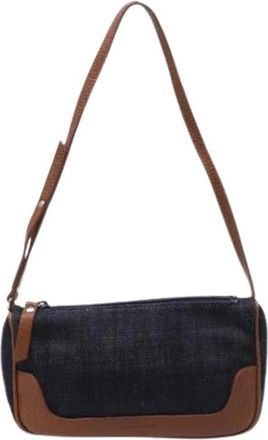 Dolce & Gabbana Pre-owned Shoulder Bag - Dames - Vintage Schoudertas - Blauw - ONE Size - Denim - Vintage