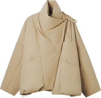 B+ab Jack met gestrikt detail en lange mouwen - Beige
