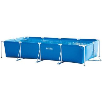 Intex Kit De Piscina Tubular Rectangular 4,5 X 2,2 X 0,84m Azul - Intex