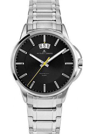 Jacques Lemans 1-1540D Mens Sydney Watch - Silver - One Size