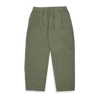 Service Works Heren, Broeken, Groen, Maat: XS