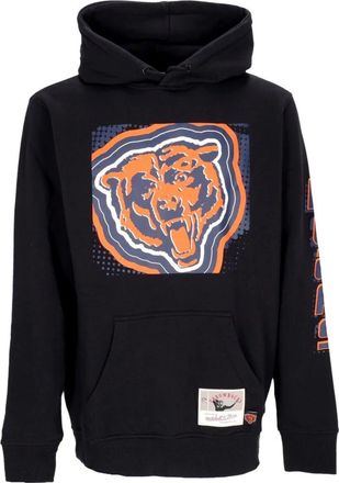 Mitchell & Ness Chicago Bears NFL Hoodie Zwart - Heren - Hoodies - Zwart - M - Katoen - Hoodies & sweatvesten