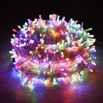 OEM 100m 1000 Led No&euml;l Led Guirlande Lumineuse Ext&eacute;rieure F&eacute;e Guirlande De Vacances F&ecirc;te De Mariage F&eacute;e Guirlande Lumi&egrave;re-multicolore100m800leds