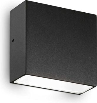 Ideal Lux Ideal Lux - TETRIS-1 Aplique Exterior Up Down Negro IP44