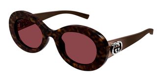 Gucci GG2026S 002 Womens Sunglasses Tortoiseshell Size 51