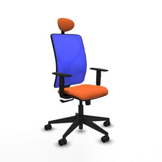 Piqueras y Crespo Silla De Oficina Con Cabecero Motilla Piqueras Y Crespo 1d066n1 Naranja