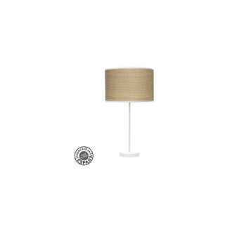 Fabrilamp Sobremesa Alto 1xe27 Blanco Ca&ntilde;izo Claro 63x30x30cm Moda