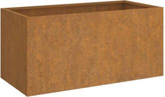 vidaXL Jardinera de acero corten 62x30x29 cm Vidaxl