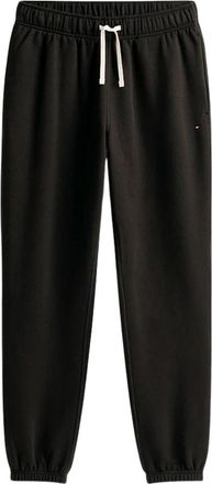 Tommy Hilfiger Fleece Joggers - Heren - Sweatpants - Zwart - XS - Katoen - Broeken