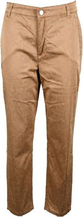 Guess Pantaloni Skinny in Misto Cotone - - Trousers - Donna - Marrone - S