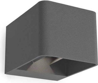 Leds - C4 Ledkia - Leds-c4 Wilson - Aplique Led Up Down Para Exterior Urban Grey 855lm 3000k Ip65