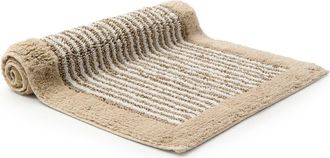 Christy Portobello Stripe Coastal Inspired Bath Rugs in Birch at Nordstrom