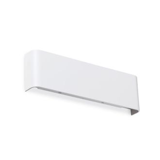 Ideal Lux Ideal Lux Applique Moderna Delta 1 Luce Led Integrato Bianco Policarbonato