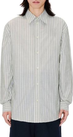 Kenzo Long Sleeve Cotton Shirt, Brand Size 42