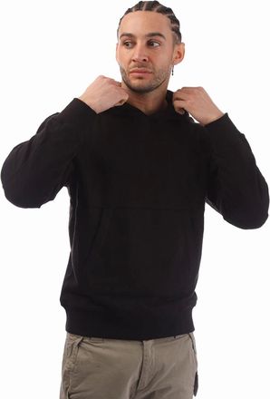 C.P. Company Mens Diagonal Raised Fleece Lens Hoodie - Black - Size: 42