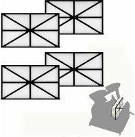 OEM Paquete De 4 Filtros Rob&oacute;ticos Para Piscinas Rcx70101, Cartuchos De Repuesto Para Filtros Rob&oacute;ticos Hayward Aquavac Tigershark Sharkvac, Cartuchos De 