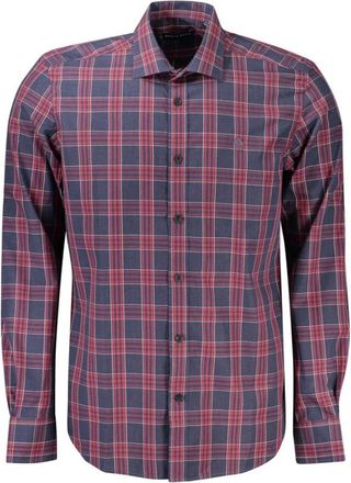 North Sails Blauw Katoenen Overhemd - Heren - Casual Overhemden - Veelkleurig - S - Katoen - Overhemden