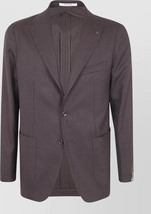 Tagliatore montecarlo tailored jacket chest and front pockets