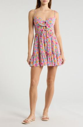Rip Curl Malibu Cove Sleeveless Minidress in Blue at Nordstrom, Size X-Small