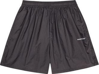 Mki Miyuki Zoku Hyperlight Wind Logo Nylon-blend Shorts - Raisin - XL