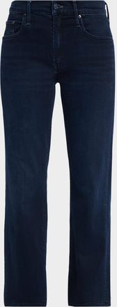 Mother The Mid-Rise Rambler Zip Ankle Jeans