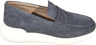 Hogan Hxm 7090Fz 30Btmu 801 - Heren - Loafers - Blauw - 44 EU - Schoenen