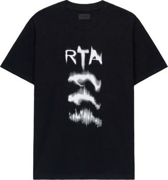 Rta Colin Ascending Logo Oversize Graphic T-Shirt in Black Ascending Rta at Nordstrom, Size Xx-Large