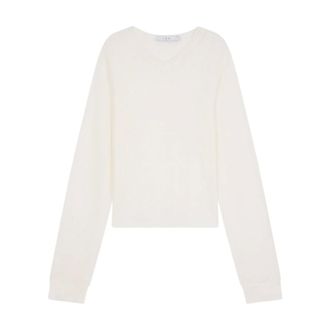Iro V-neck Knitwear - female - IRO - V-neck Knitwear - White - S - Knitwear