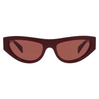 Gucci Brown Cat Eye Ladies Sunglasses GG1919S 002 55