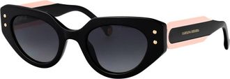 Carolina Herrera Stijlvolle zonnebril HER 0221/G/S - Dames - Zonnebrillen - Zwart - 50 MM - Accessoires