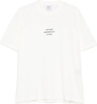 VETEMENTS Slogan-print T-shirt