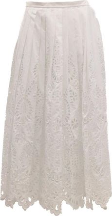 Valentino Garavani Dames, Rokken, Wit, Maat: XS