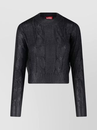 Diesel fine-knit crewneck jumper