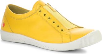 Softinos Irit Low Top Sneaker in 024 Yellow at Nordstrom, Size 10-10.5Us