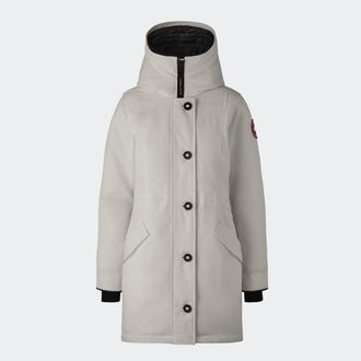 Canada Goose Rossclair Parka (Women, Limestone, XXL)