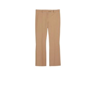 Max Mara Straight Trousers - female - Max Mara - Straight Trousers - Brown - 2XL - Trousers