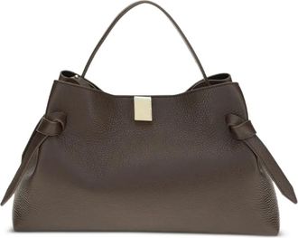 Yuzefi Borsa tote Gyoza media - Marrone