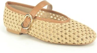 Frau Schoenen, Dames, Bruin, 36 EU, Ballerina + Riem