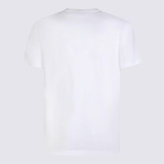 Diesel Mens T-Shirts And Polos White _100 % Co